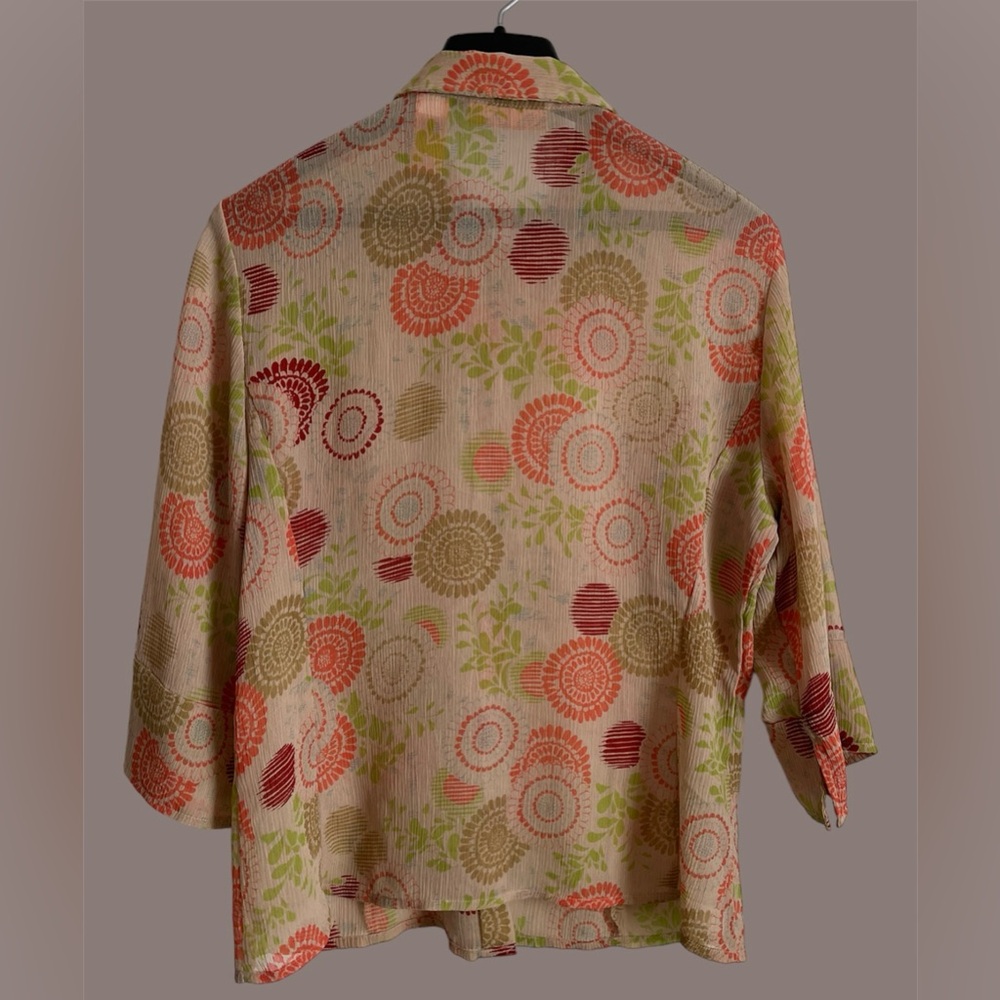 Orange Blouse